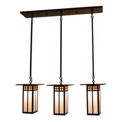 Glasgow Multi-Light Pendant by Arroyo Craftsman - Starlight Lighting USA and Canada